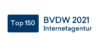 Zertifikat BVDW Top 150 Internetagentur
