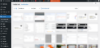Screenshot der Medienübersicht in WordPress