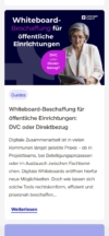Eine Frau mit Tablet vor einem dunklen Hintergrund; Teaser für einen Fachartikel zur rechtskonformen Beschaffung.