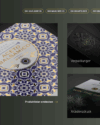 Produktbeispiel mit edler Druckveredelung und goldenen Metallic-Effekten auf Verpackung und Etiketten.