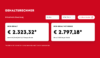 Benutzeroptimierter Gehaltsrechner auf der REWE Karriereseite. Das Tool ermöglicht eine Blitzbewerbung und zeigt transparent das potenzielle Bruttogehalt (bis zu 2.797,18 € inkl. Bonus) für Lieferservice-Jobs bei REWE an.