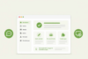 Illustration eines CMS-Dashboards unter der Überschrift CMS-Beratung, das Funktionen wie Inhaltsverwaltung, Benutzerrechte und Erweiterungen für individuelle Energie-Plattformen zeigt.