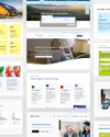 UI/UX- und Webdesign-Templates für Energieversorger und Bildungseinrichtungen, darunter die GGEW AG, Stadtwerke Hilden und die RWTH Business School."