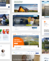 Eine animierte Grafik die verschiedene Digital- und Websiteprojekte für Energieversorger mit unserer Digitalgentur zeigt.