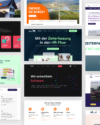Moderne B2B-Websites, umgesetzt mit dem Headless-CMS Storyblok, am Beispiel von Benutzeroberflächen für AskDante, Webmatch und slashwhy."