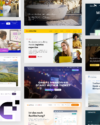 Animierte Vorschaugrafik von erfolgreichen Website Relaunches für DHL Consulting, Ticket.io, Lexoffice und Co.