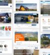 Eine animierte Grafik die verschiedene Digital- und Websiteprojekte für Energieversorger mit unserer Digitalgentur zeigt.