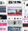 Collage verschiedener E-Commerce- und Onlineshops, umgesetzt mit Shopify, am Beispiel von Benutzeroberflächen für Marken wie Katjes, Heimplanet und Schlittschuh.de.