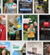 Social-Media-Werbeanzeigen im Hochformat für namhafte Marken wie REWE, Jack Wolfskin, Phantasialand und Aktion Mensch.