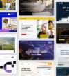 Animierte Vorschaugrafik von erfolgreichen Website Relaunches für DHL Consulting, Ticket.io, Lexoffice und Co.