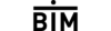 BIM Logo schwarz